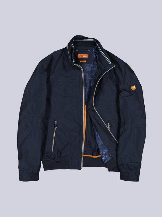 emilio adani Herren Funktionsjacke mit wasserabweisender Oberfläche Blau 38411