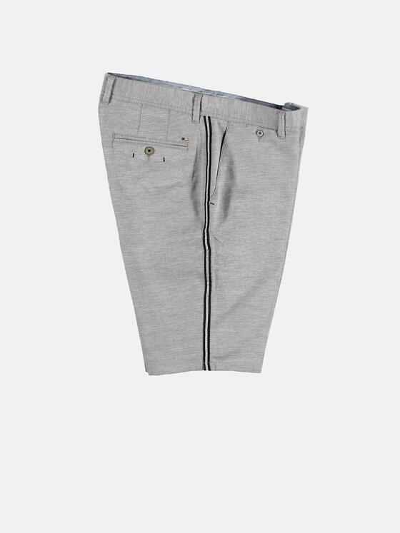 emilio adani Herren Modische Jersey Bermuda Grau 29849