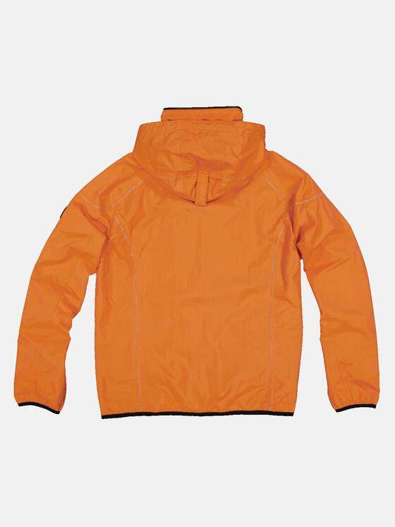 engbers Herren Outdoor-Jacke mit abnehmbarer Kapuze Dunkelorange 32575