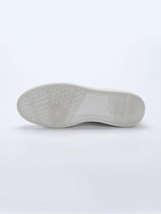 emilio adani Herren Sneaker aus Leder Weiß 36570