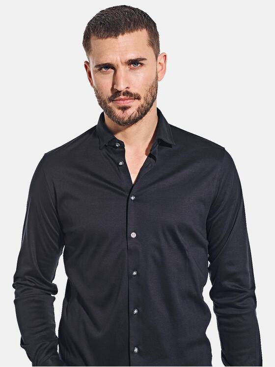 emilio adani Herren Hemd aus der "My Favorite" Kollektion Schwarz 32987