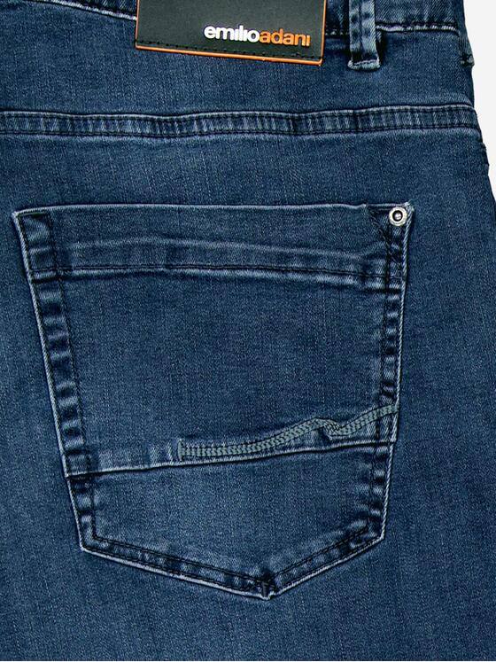 emilio adani Herren Super-Stretch-Jeans slim fit Blau 37358