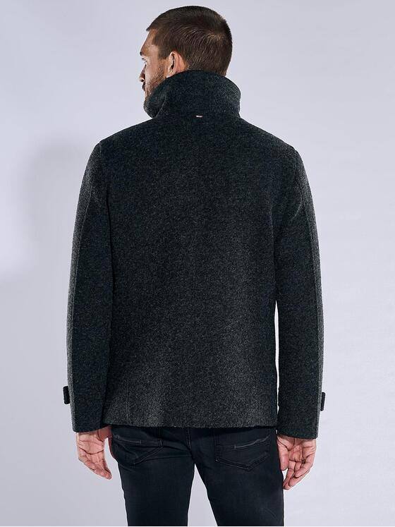 emilio adani Herren Mantel regular Anthrazit 37575