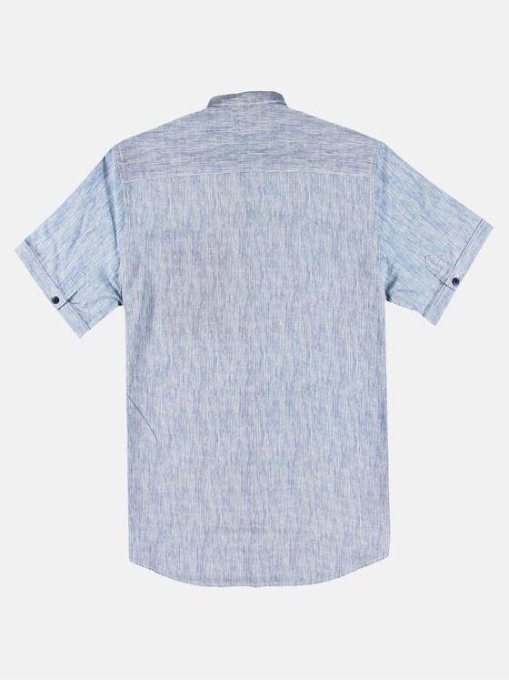 engbers Herren Hemd uni Himmelblau 30089