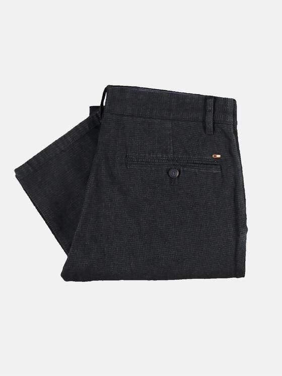 emilio adani Herren Chino im Retrodesign Grau 30395