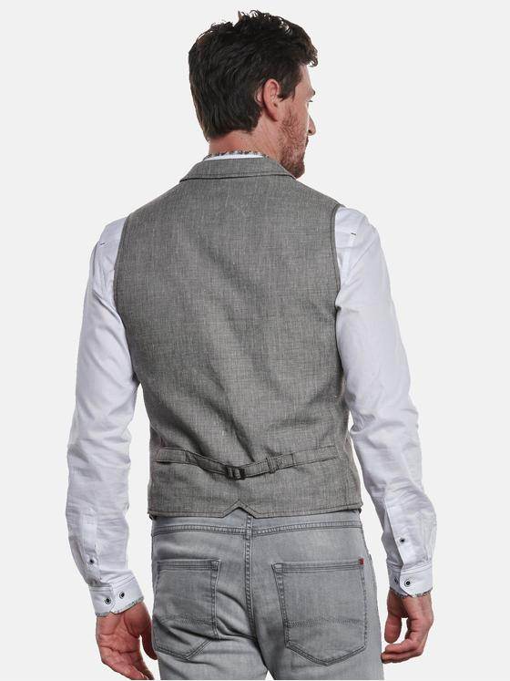 engbers Herren Sakkoweste mit Leinenanteil Hellbraun 32596