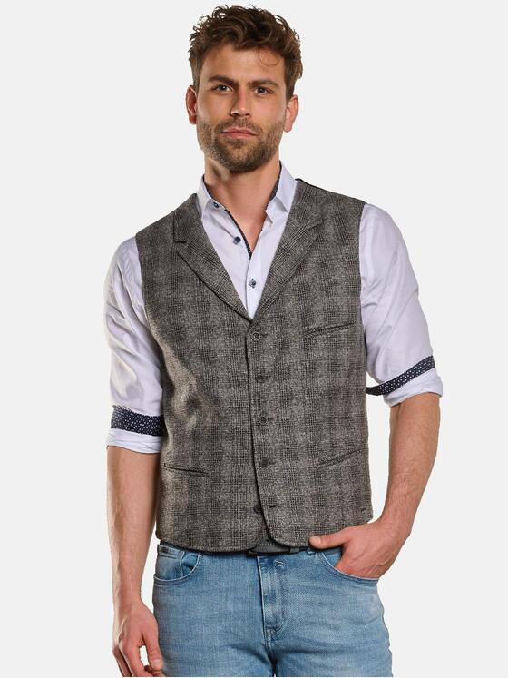 engbers Herren Sakkoweste Silbergrau 32861