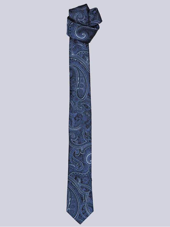 emilio adani Herren Krawatte Blau 39668