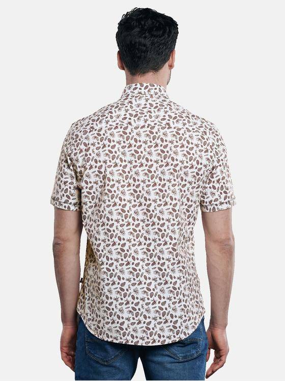 engbers Herren Kurzarm-Hemd gemustert Bordeaux 30780