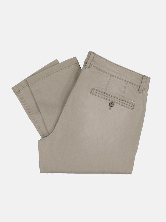 emilio adani Herren Chino Jeans slim fit Beige 35504