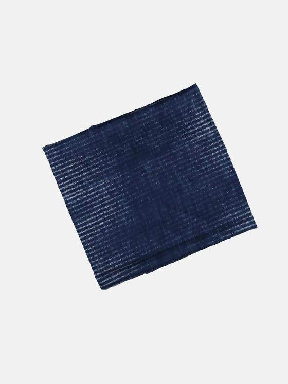 emilio adani Herren Schal gemustert Blau 29302