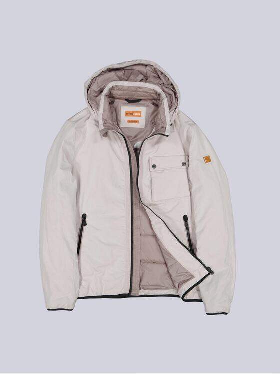 emilio adani Herren Jacke mit Funktionsdetails Weiß 38297