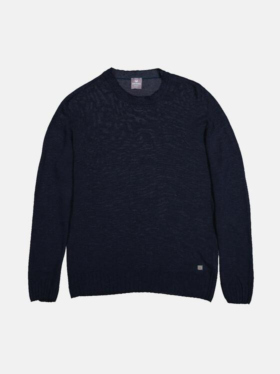 ENGBERS GERMANY Herren Pullover uni Blau 36945