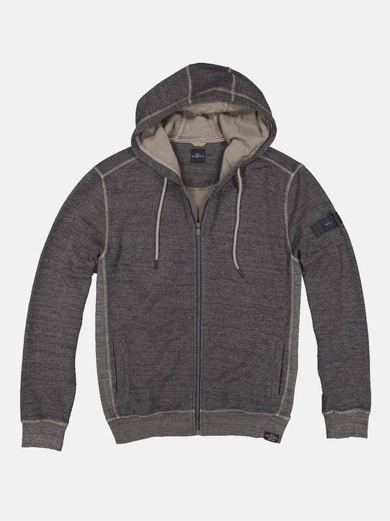 engbers Herren Sweatjacke mit Kapuze Indigoblau 33737