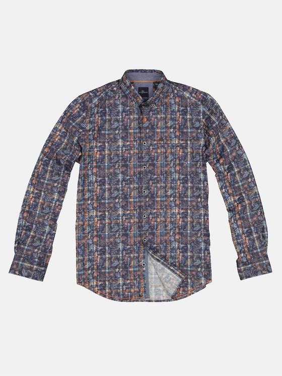 engbers Herren Hemd langarm Orange 32272