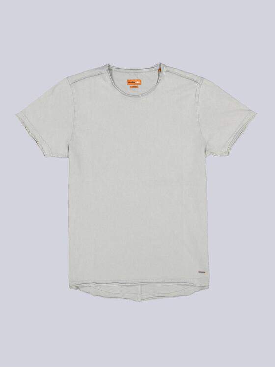 emilio adani Herren T-Shirt uni Grau 35351
