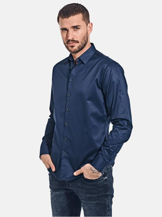 emilio adani Herren Hemd "My Favorite" Blau 30630