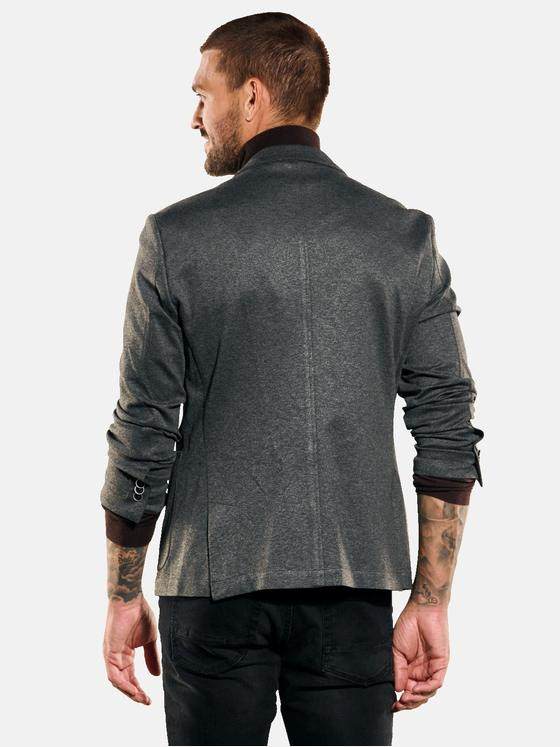 emilio adani Herren Freizeit-Sakko slim fit Grau 35561