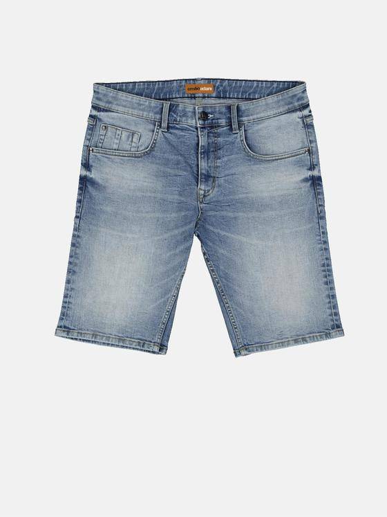 emilio adani Herren Bermuda regular Blau 34921