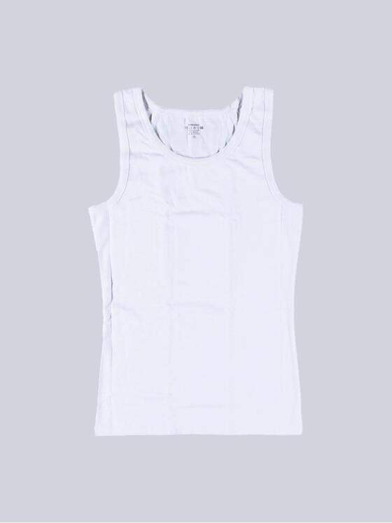 emilio adani Herren Tank Top Reinweiss 32803