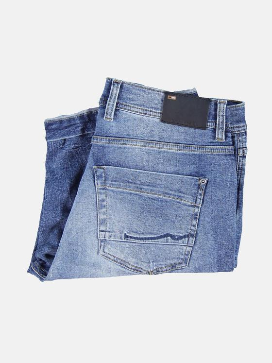 emilio adani Herren High-Stretch Short Blau 31141