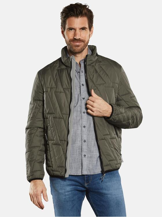 engbers Herren Steppjacke regular Grün 34295