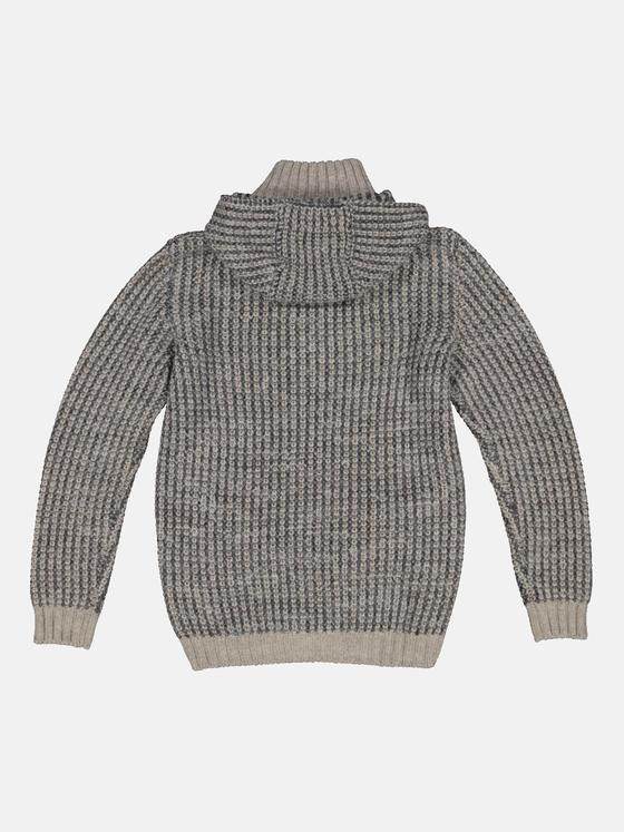 emilio adani Herren Strickjacke strukturiert Beige 33826