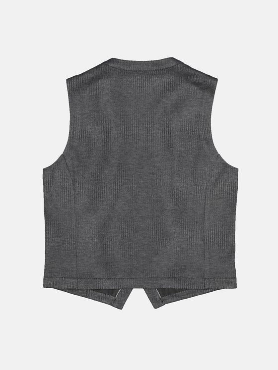 engbers Herren Sakko-Weste slim fit Grau 35257