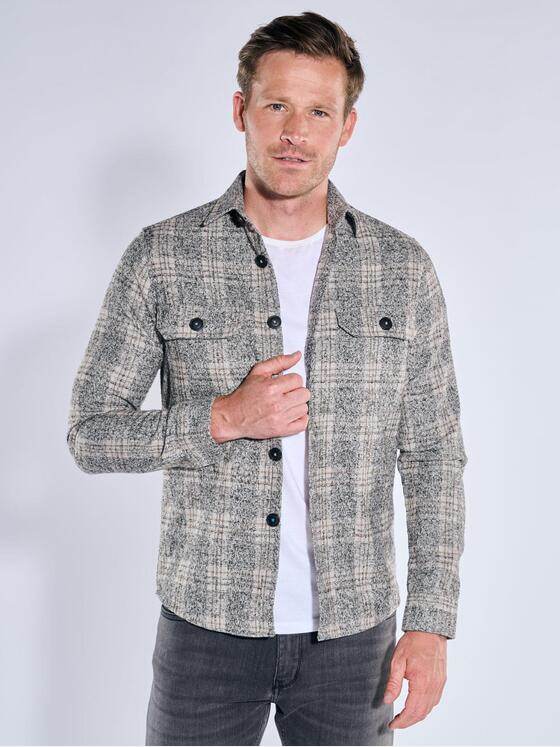 ENGBERS GERMANY Herren Hemd langarm Beige 39697