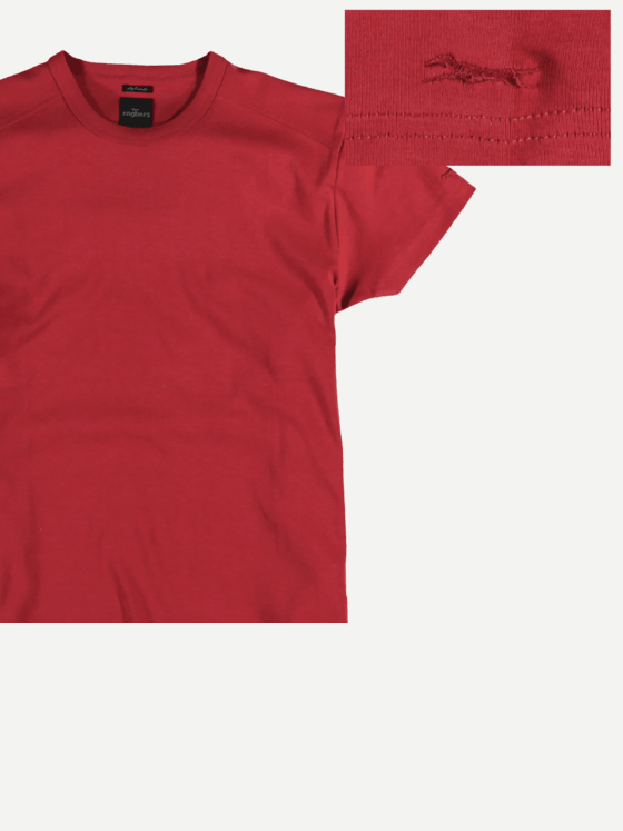 engbers Herren T-Shirt "My Favorite" Tomatenrot 23130