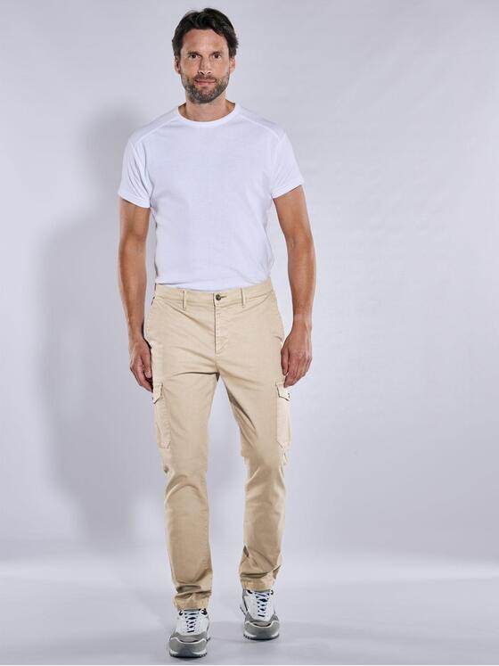 engbers Herren Cargohose straight Beige 38113