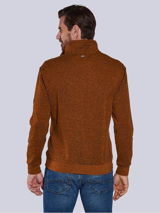 engbers Herren Sweatshirt regular Dunkelorange 36113