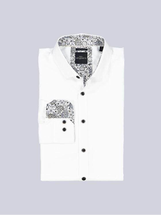 engbers Herren Langarm-Hemd "My Favorite" Reinweiss 38510
