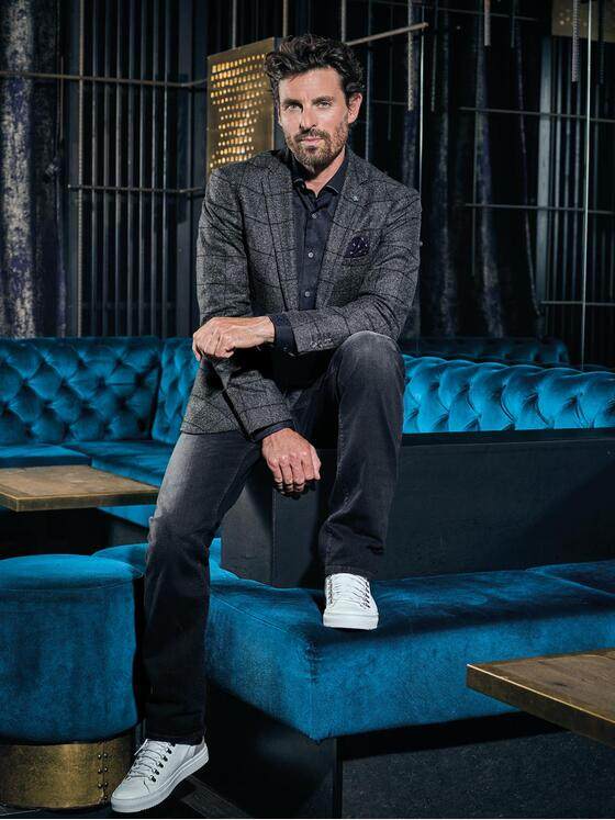 ENGBERS GERMANY Herren Kombistarkes Sakko Anthrazit 30625