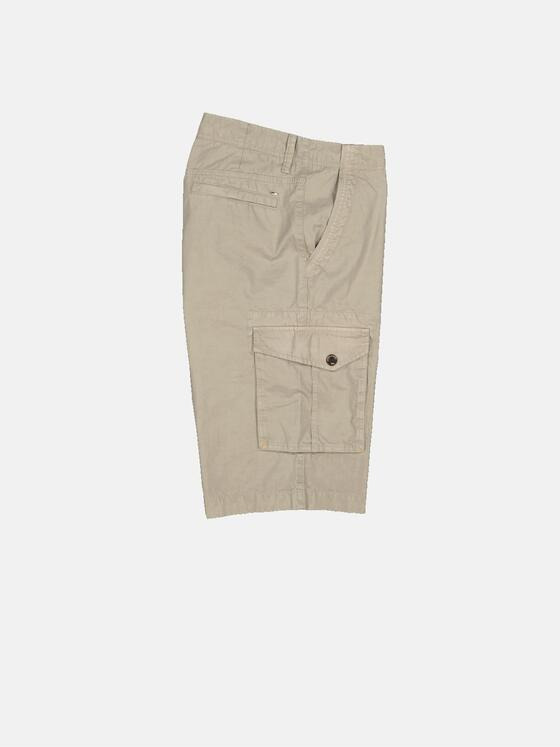 emilio adani Herren Cargo-Bermuda regular Beige 35012
