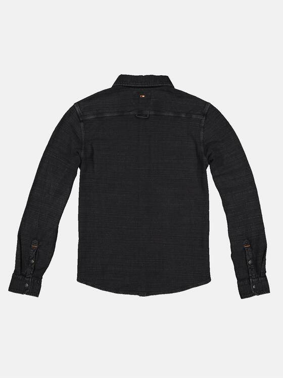 emilio adani Herren Polo-Shirt langarm Grau 33016