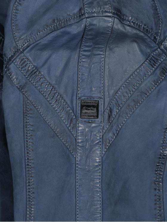 engbers Herren Lederjacke regular Blau 34213