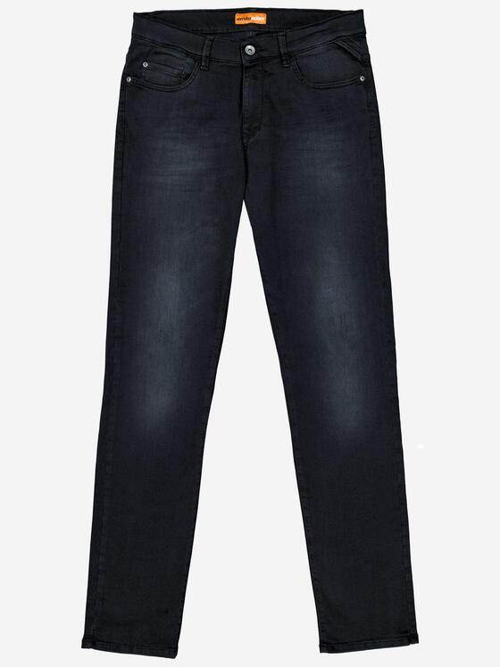 emilio adani Herren Super-Stretch-Jeans slim fit Grau 37359