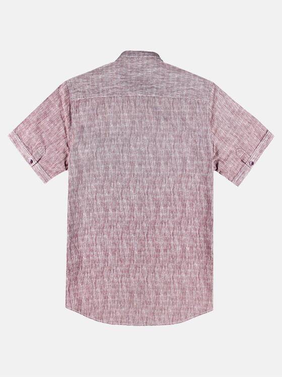 engbers Herren Hemd uni Weinrot 30090