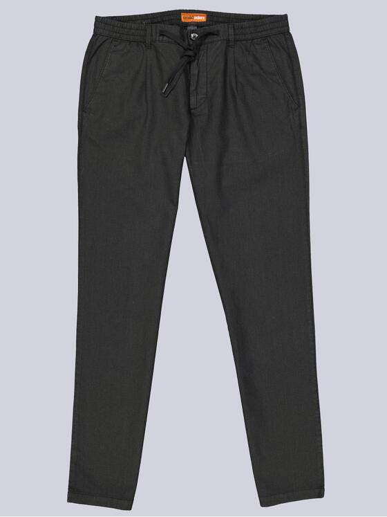 emilio adani Herren Chino regular Schwarz 38614