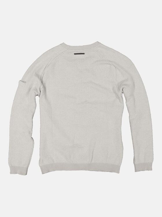 emilio adani Herren Pullover strukturiert Grau 34620