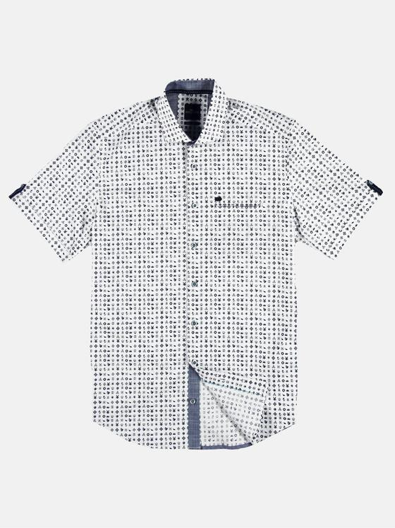 engbers Herren Hemd kurzarm Saphirblau 29471