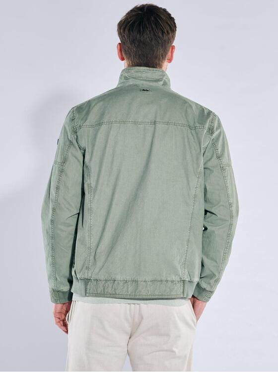 engbers Herren Baumwoll-Jacke Gruen 40273