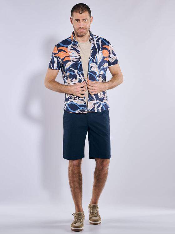 engbers Herren Kurzarm-Hemd slim fit Orange 36986