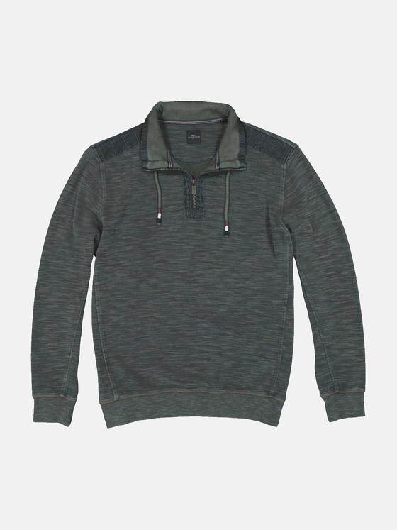 engbers Herren Sweatshirt mit Zipper Grün 35646