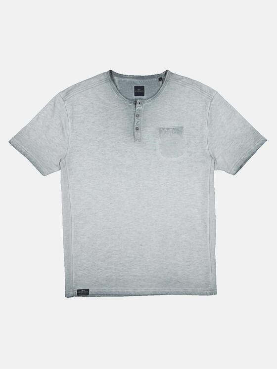 engbers Herren Henley-Shirt Silbergrau 33140