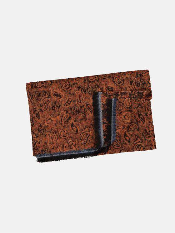 engbers Herren Schal gemustert Orange 33869