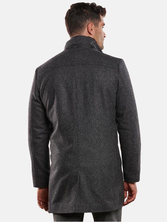 engbers Herren Mantel mit heraustrennbarem Inlet Grau 32260