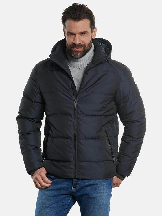 ENGBERS GERMANY Herren Jacke mit hochwertiger Sorona-Füllung Blau 32370
