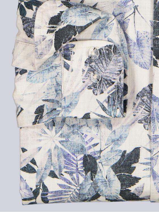 emilio adani Herren Hemd langarm Saphirblau 40329